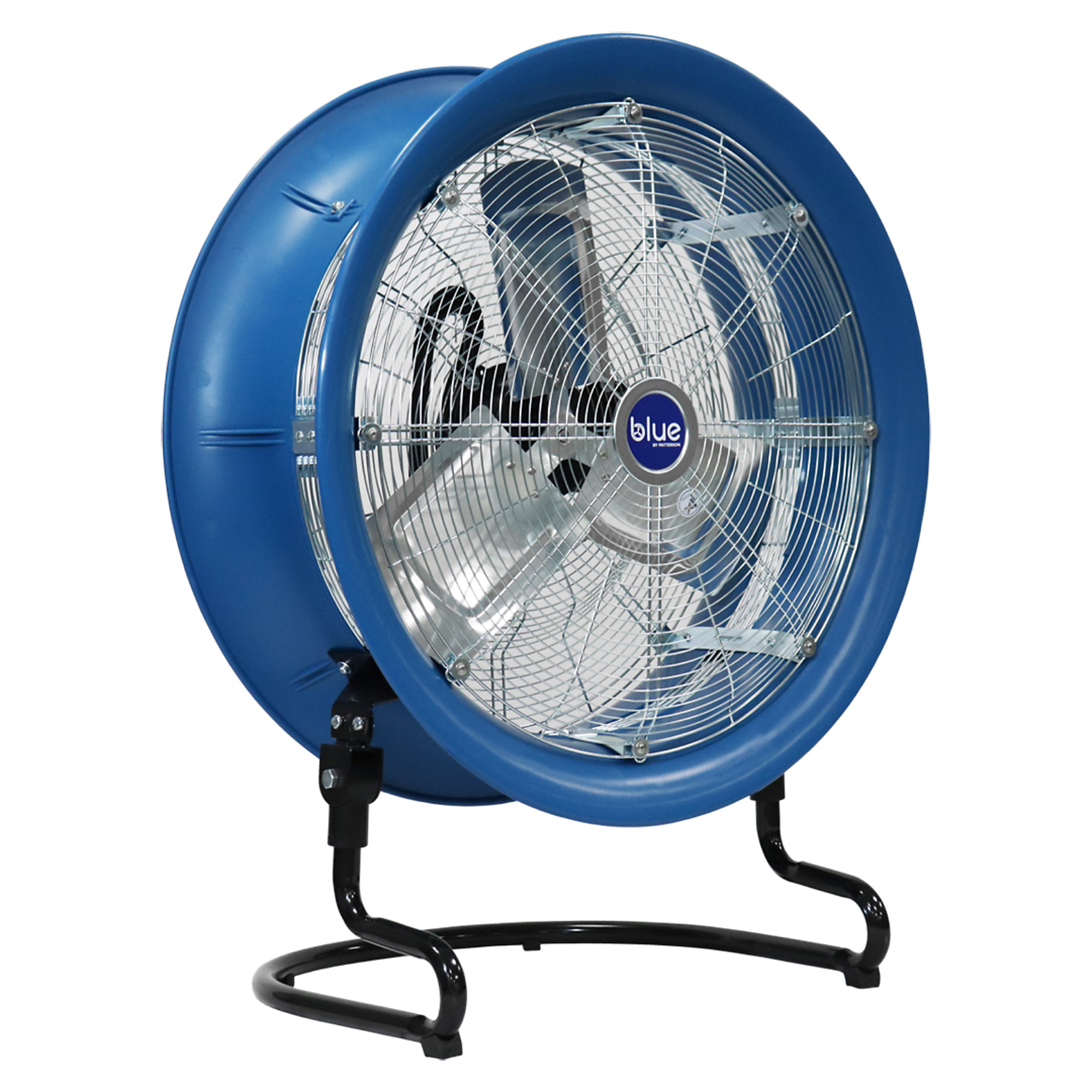 Patterson Fans, 3 speed industrial grade High-Velocity-Fan, Fan Diameter 30 in, Air Delivery 3200 cfm, Model# BLUE 2200